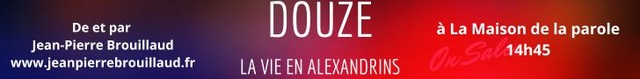 spectacle Douze JP Brouillaud